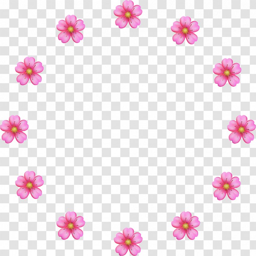 Pink Flower Cartoon - Petal - Wildflower Plant Transparent PNG