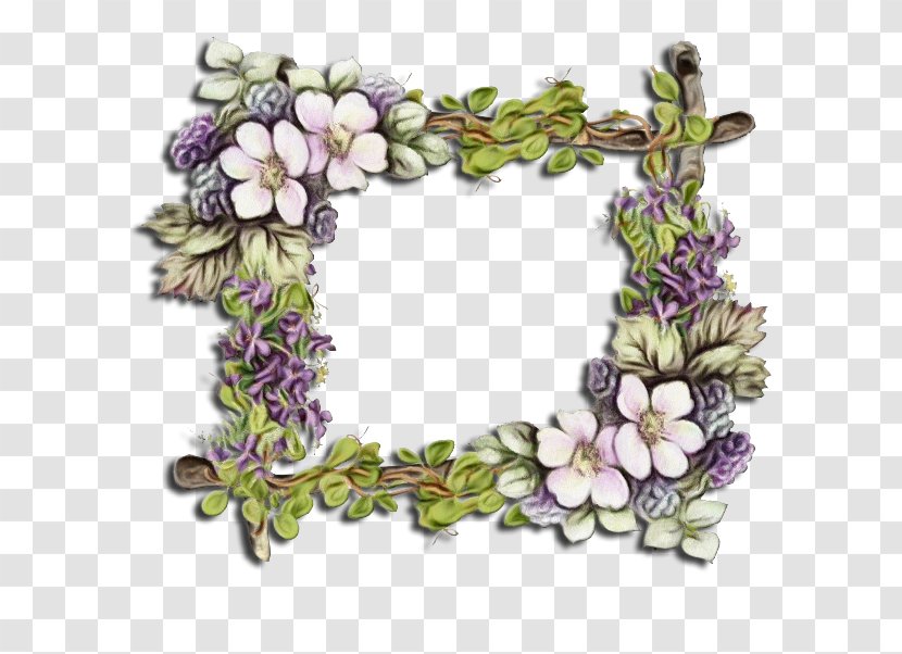 Floral Design Picture Frames Purple Image - Violet - Morning Glory Transparent PNG