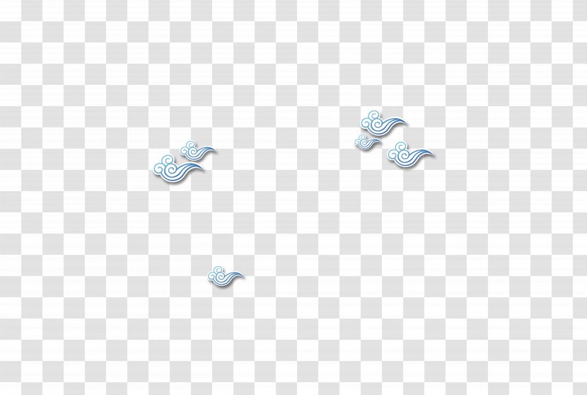 Angle Pattern - Point - Blue Clouds Transparent PNG