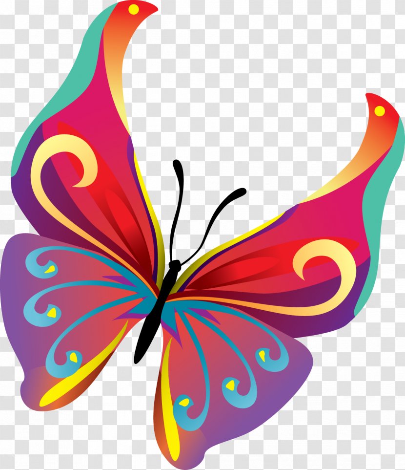 Butterfly Vector Graphics Clip Art Image Drawing - Royaltyfree Transparent PNG