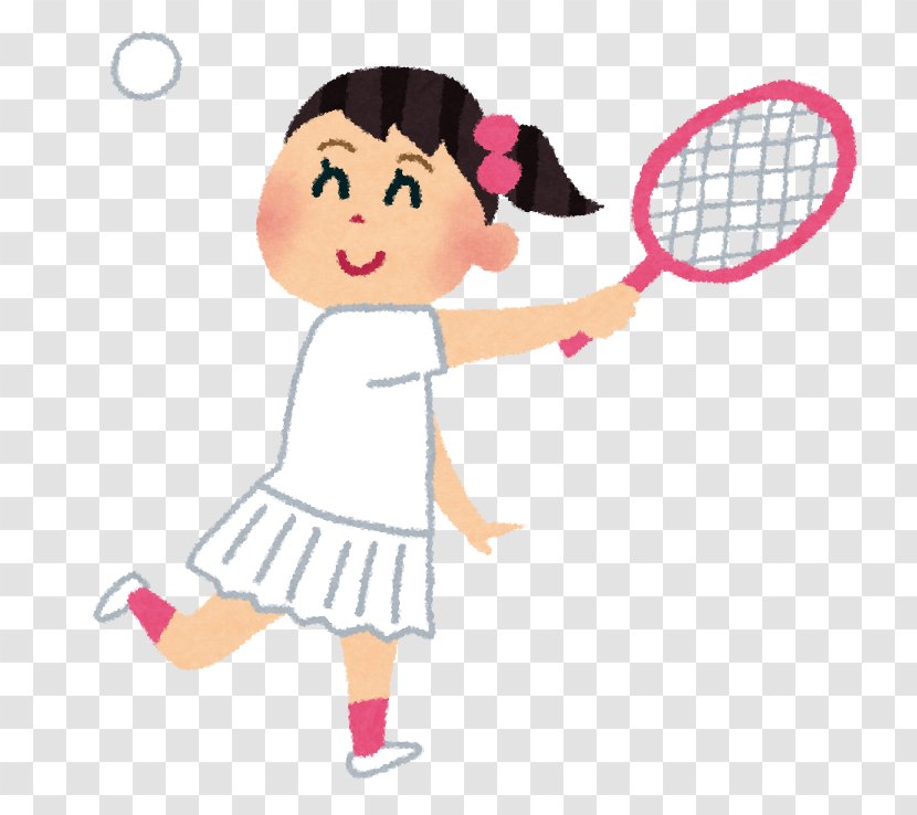 Soft Tennis Physical Education - Watercolor Transparent PNG
