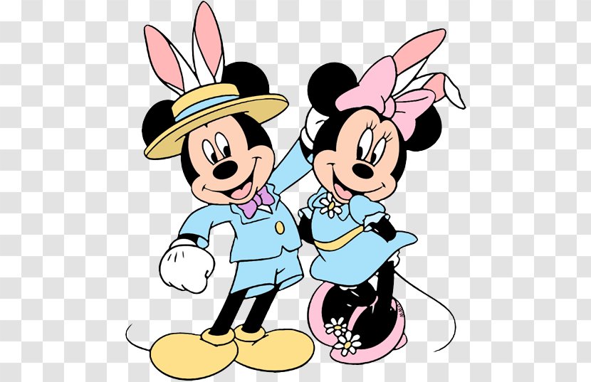 Minnie Mouse Mickey Tokyo Disney Resort ディズニー・イースター Easter - Artwork - Bunny Rabbit Ears Tv Transparent PNG