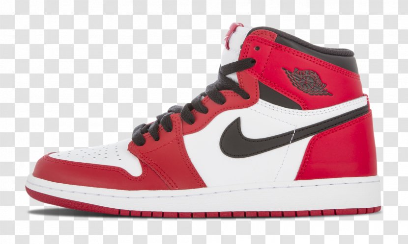 Air Jordan Nike Max Sneakers Shoe - Red Transparent PNG
