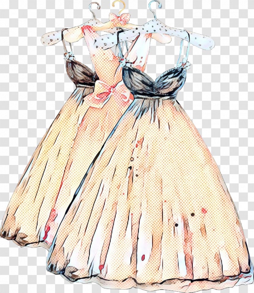 Dress Clothing Day Costume Design Cocktail - Pink - Fashion Transparent PNG
