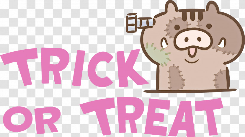 TRICK OR TREAT Halloween Transparent PNG