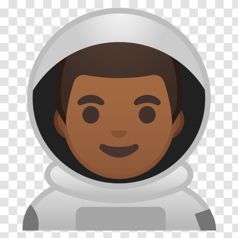 Human Skin Color Dark Just Repeat - Woman - Astronaut Transparent PNG