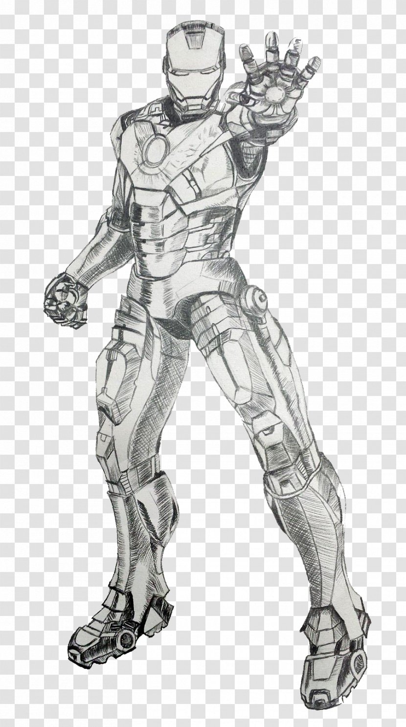 Iron Man Hulk Painting Drawing Illustration - Headgear - Brave Man! Transparent PNG
