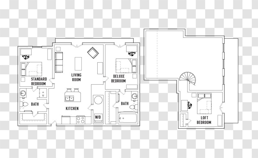 Floor Plan Line - Design Transparent PNG