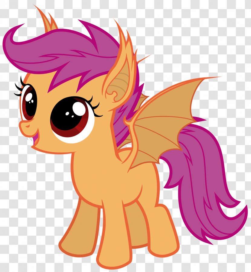 My Little Pony Scootaloo Rarity Applejack - Bats Transparent PNG
