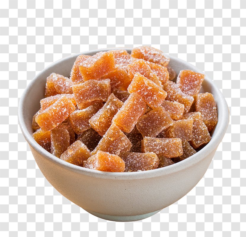 Fudge Gummi Candy Ginger Sugar U6c41 - Cuisine - Bowl Of Material Transparent PNG