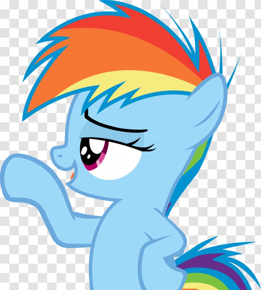 Rainbow Dash Pony Foal Filly - Watercolor Transparent PNG