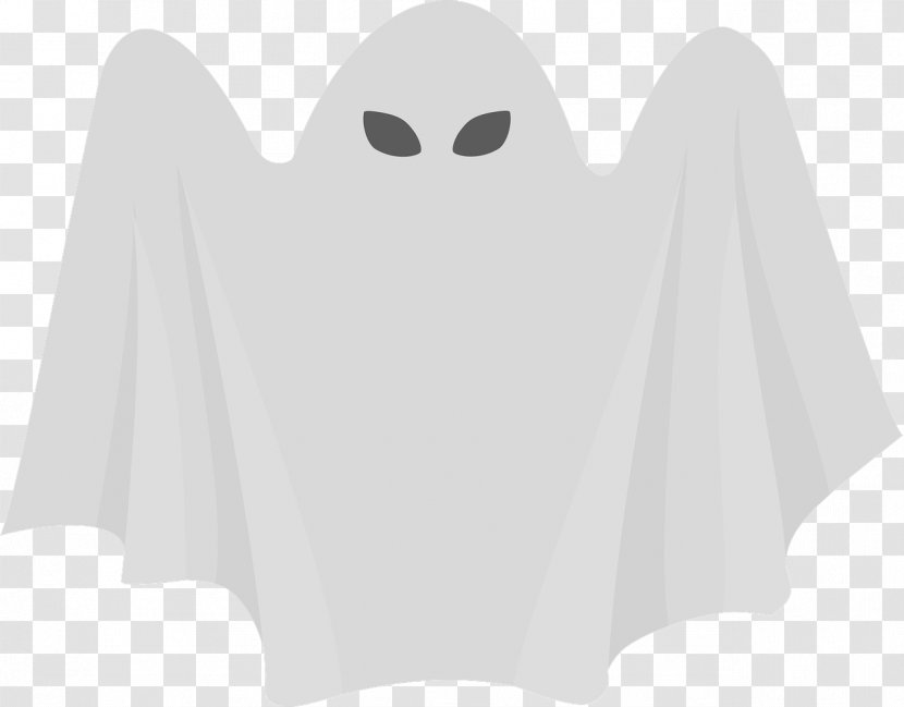 White Cuteness - Black And - Ghost Transparent PNG