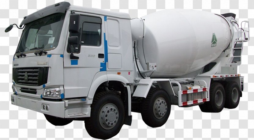 Cement Mixers Dump Truck Concrete Sinotruk (Hong Kong) - Automotive Tire Transparent PNG