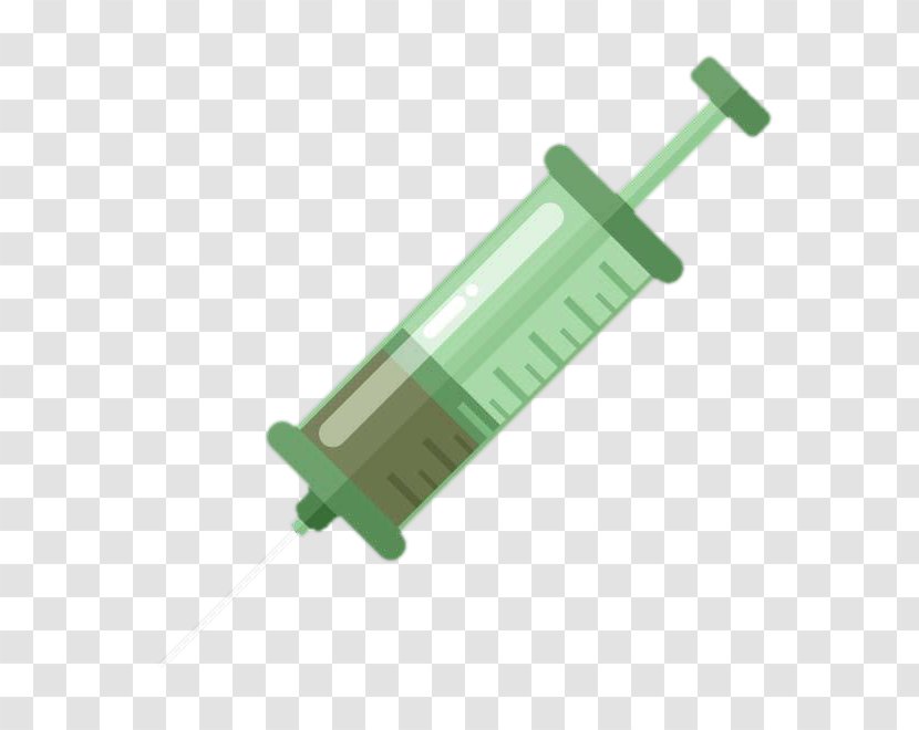 Syringe Icon - Sewing Needle - Green Transparent PNG