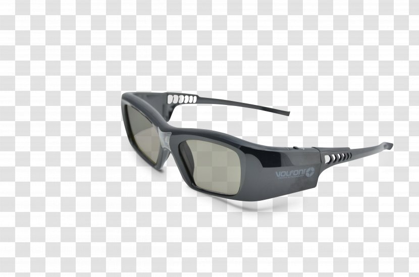 Goggles Glasses Light 3D-Brille Active Shutter 3D System - Glass Word Transparent PNG