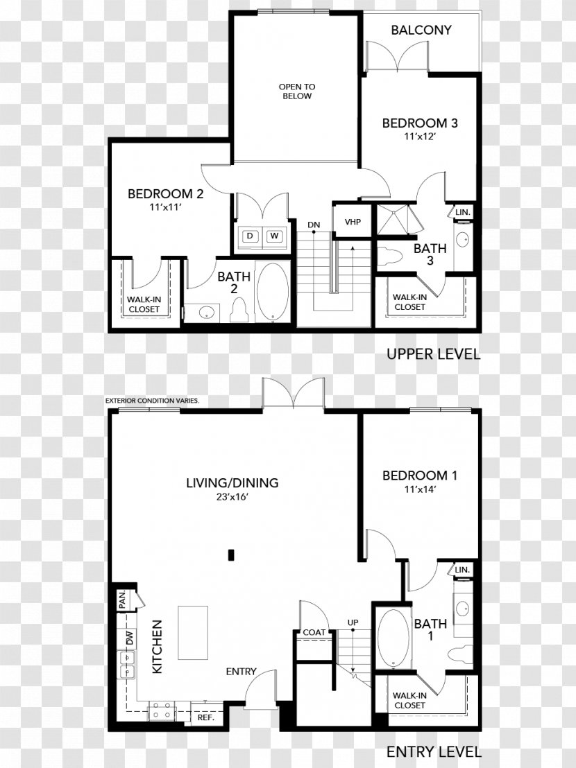 Floor Plan Paper Line - Diagram - Design Transparent PNG