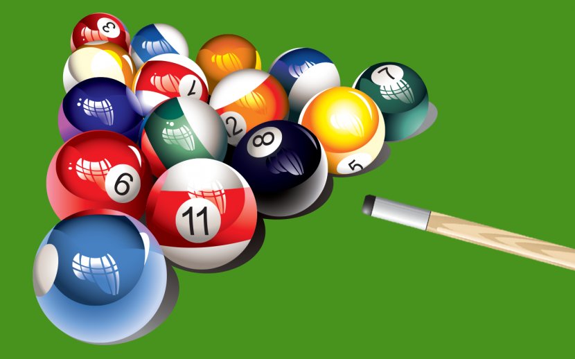 Snooker Billiards Pool Billiard Balls Cue Stick - Indoor Games And Sports Transparent PNG