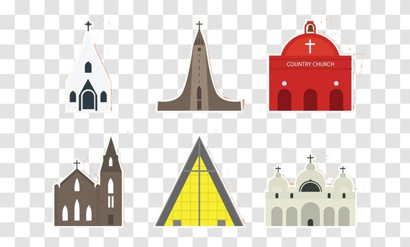Church Architecture Euclidean Vector - Features Classic Landmarks Transparent PNG