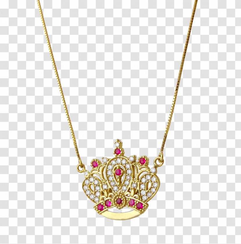 Locket Necklace Jewellery Charms & Pendants Collerette - Gold Transparent PNG