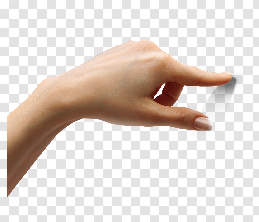 Apple IPod Thumb Smartphone Hand Model Transparent PNG