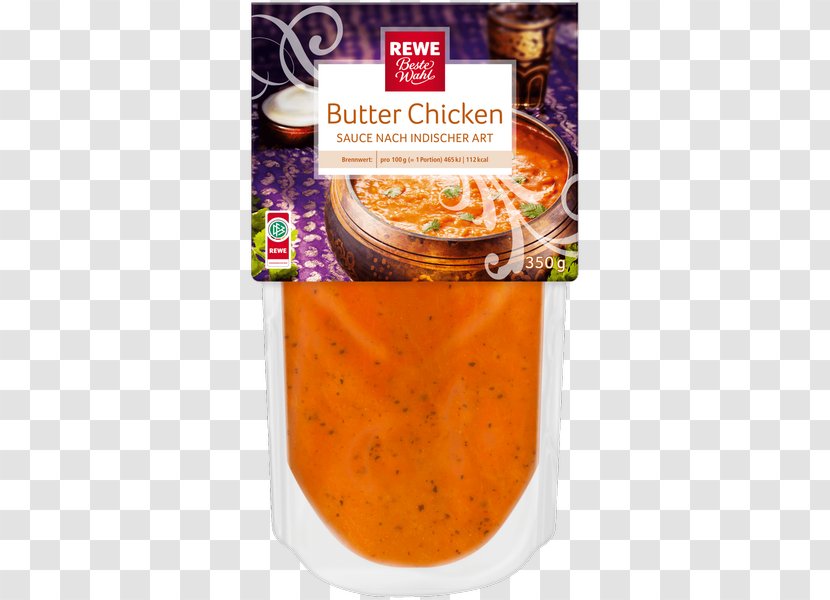 Butter Chicken Sauce Curry Tikka Masala - Condiment Transparent PNG