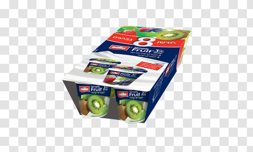 Superdeal Yoghurt Müller Kiwifruit - Vegetable Transparent PNG