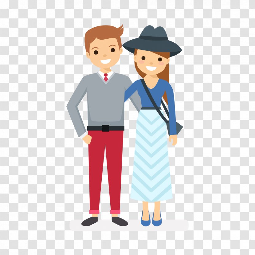 Significant Other Download - Outerwear - Vector Couple Transparent PNG