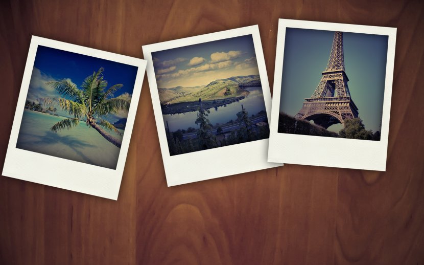 Photographic Film Instant Camera Stock Photography - Picture Frames - Polaroid Transparent PNG