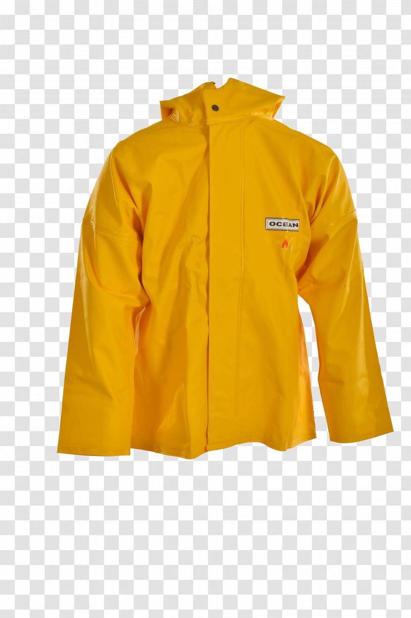 Raincoat - Yellow - Sleeve Transparent PNG