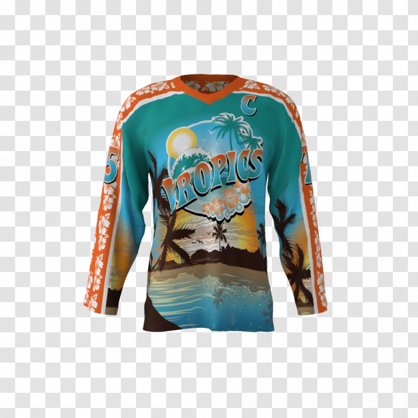 Long-sleeved T-shirt Third Jersey - Ice Hockey Transparent PNG