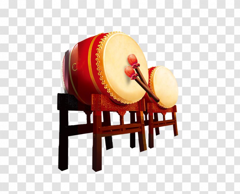 Drum Chinese New Year - Heart - Drums Transparent PNG
