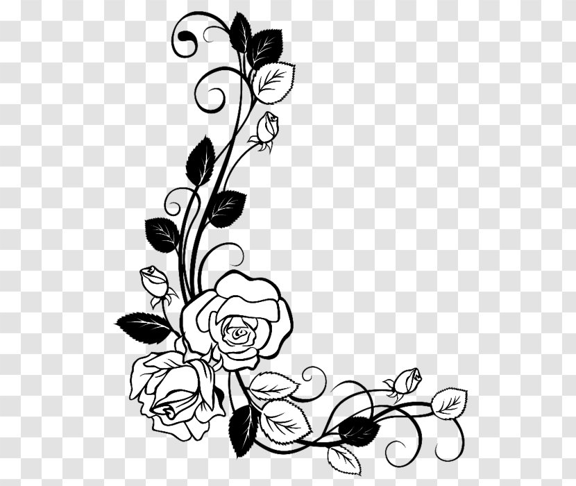 Flower Line Art - Pedicel - Cut Flowers Transparent PNG