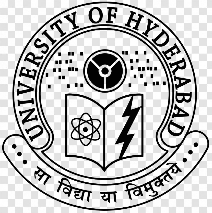 University Of Hyderabad Indian Institute Technology Ambedkar Delhi Education - Black And White - Student Transparent PNG