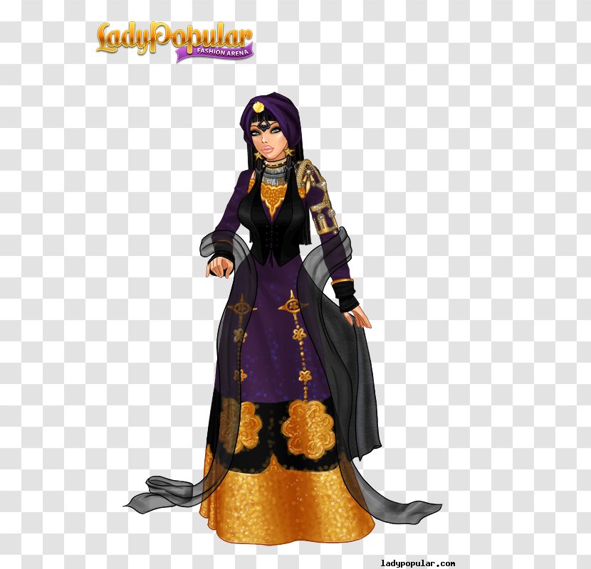 Lady Popular Fashion Dress-up Game - Figurine - NOROZ Transparent PNG