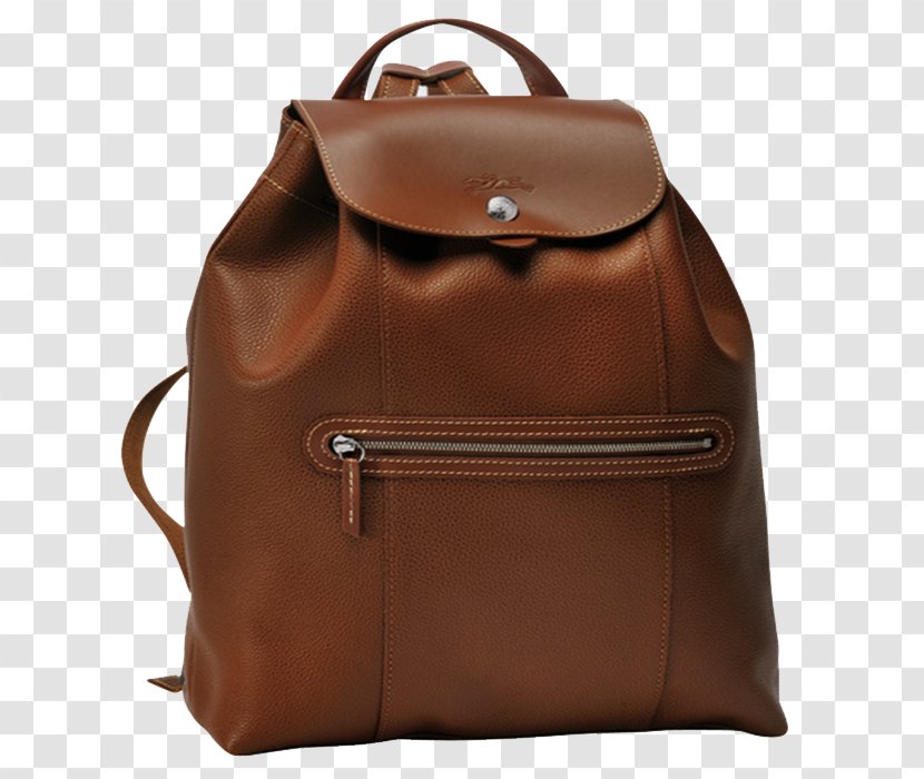 Backpack Longchamp Handbag Leather - Pliage Transparent PNG