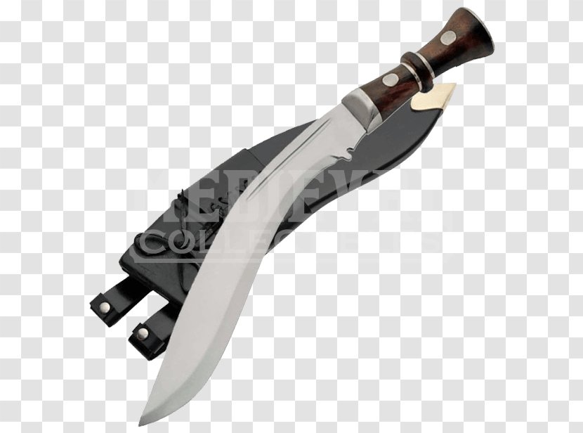 Bowie Knife Kukri Machete Hunting & Survival Knives - Cold Weapon Transparent PNG