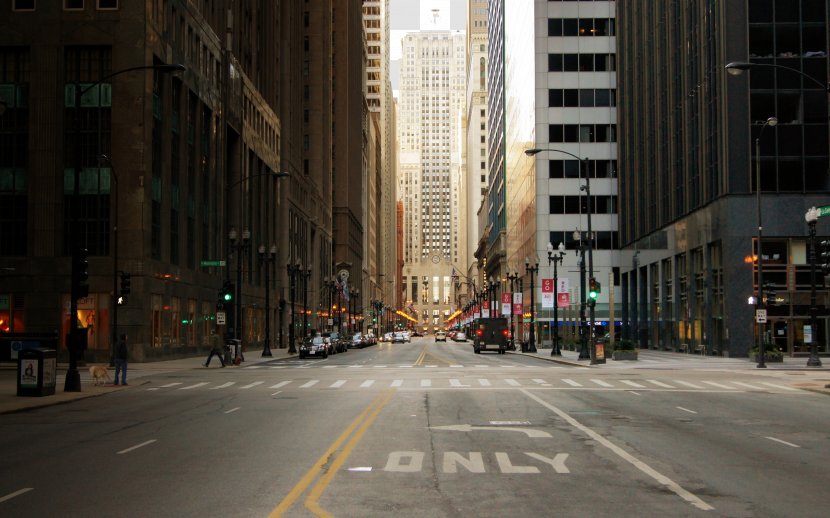 New York City Chicago Street Wallpaper - Lane - Five Transparent PNG