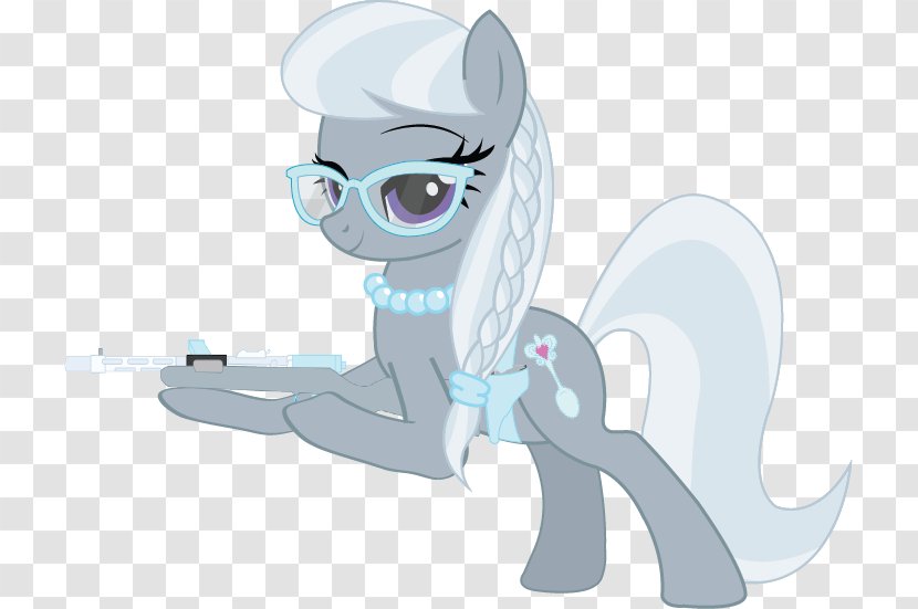 Ponyville Silver Spoon Diamond Tiara - Silhouette Transparent PNG