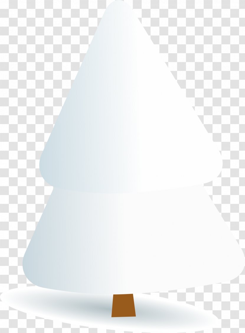 Lighting Angle - Table - White Fresh Christmas Tree Transparent PNG