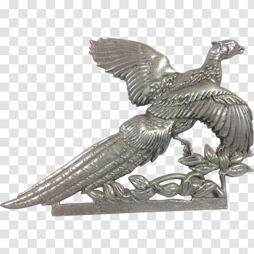 Bird Of Prey Bronze Sculpture Figurine Transparent PNG