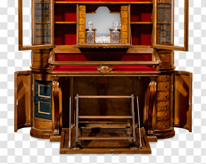 Table Antique Furniture VidaXL Bar Cabinet Solid Sheesham Wood 85x40x95 Cm Victorian Era - Sofa Transparent PNG