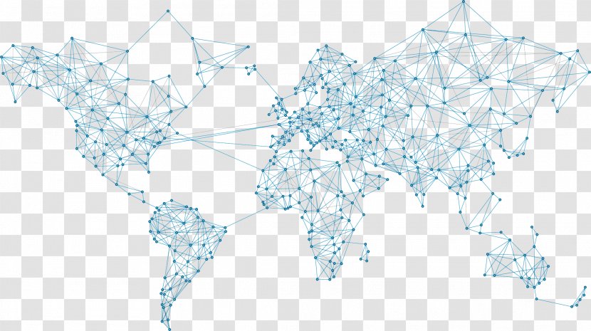 World Map Border Mercator Projection Transparent PNG