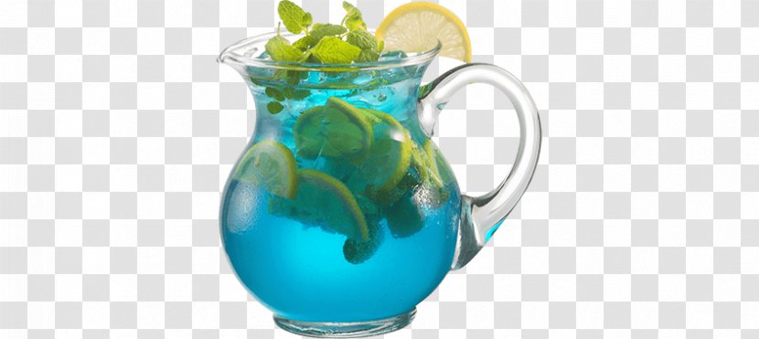 Jug Glass Pitcher Mug - Blue Lemonade Transparent PNG