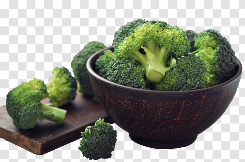 Raw Foodism Broccoli Slaw Organic Food Vegetable - A Bowl Of Transparent PNG