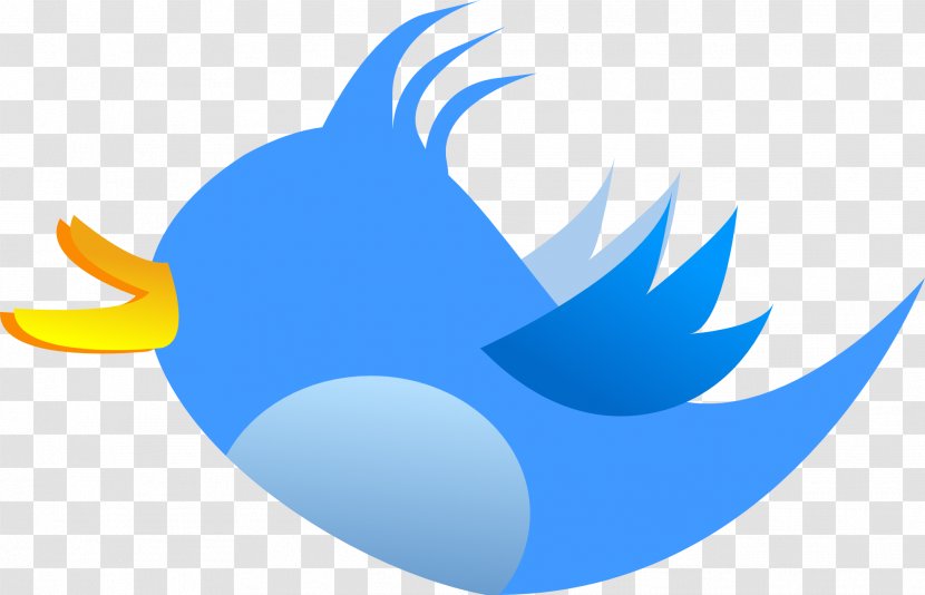 Clip Art Bird Tweety Vector Graphics - Blue Transparent PNG