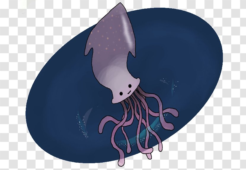 Purple Violet Marine Mammal Animal Cartoon - Under Sea Transparent PNG
