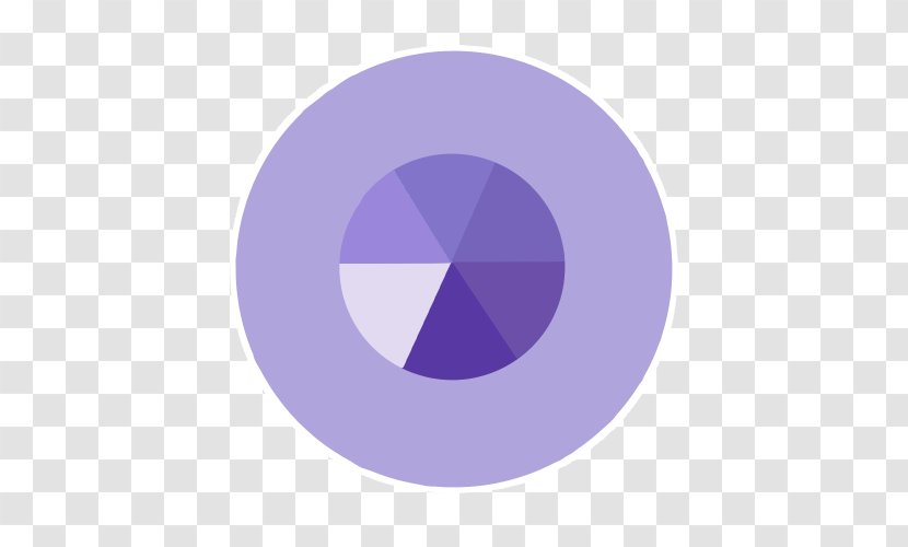 Logo Circle Font - Purple Transparent PNG