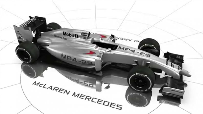 2014 FIA Formula One World Championship McLaren MP4-29 Car MP4-30 - Vehicle - 1 Transparent PNG