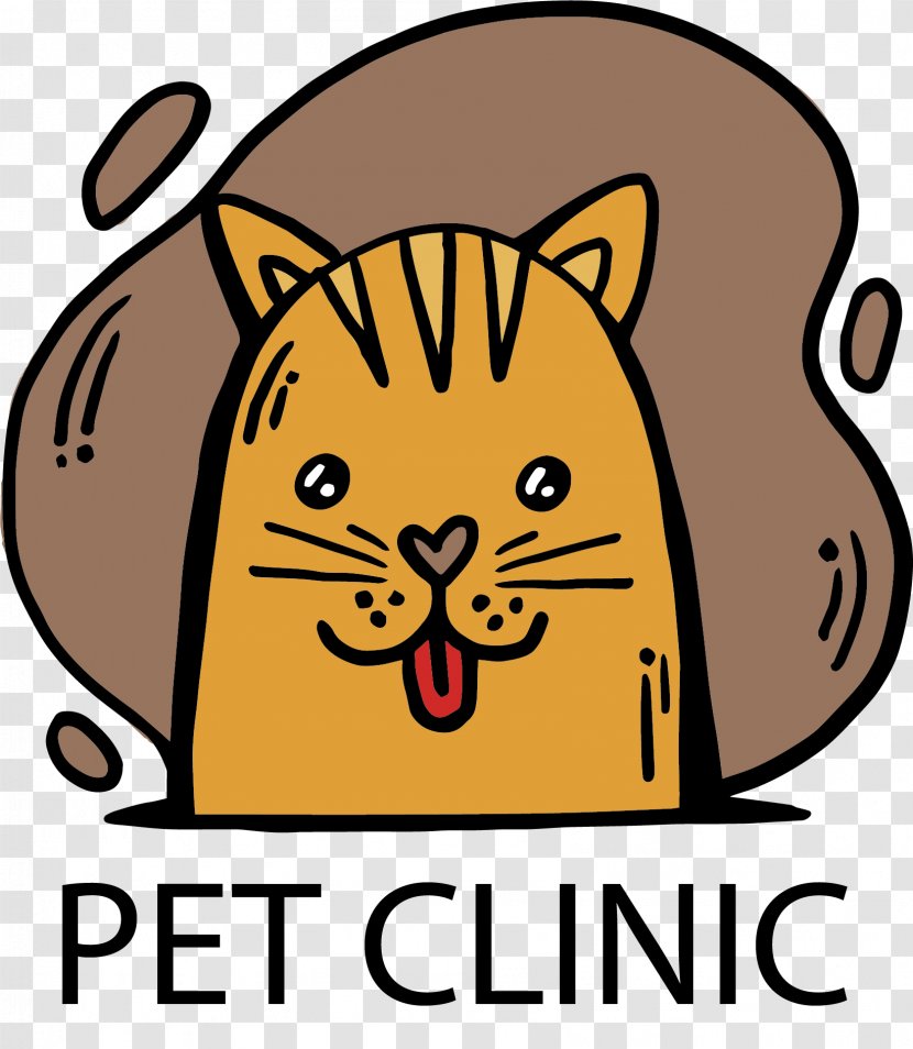 Whiskers Cat Dog Logo - Snout - Vector Cute Kitten Comics Transparent PNG