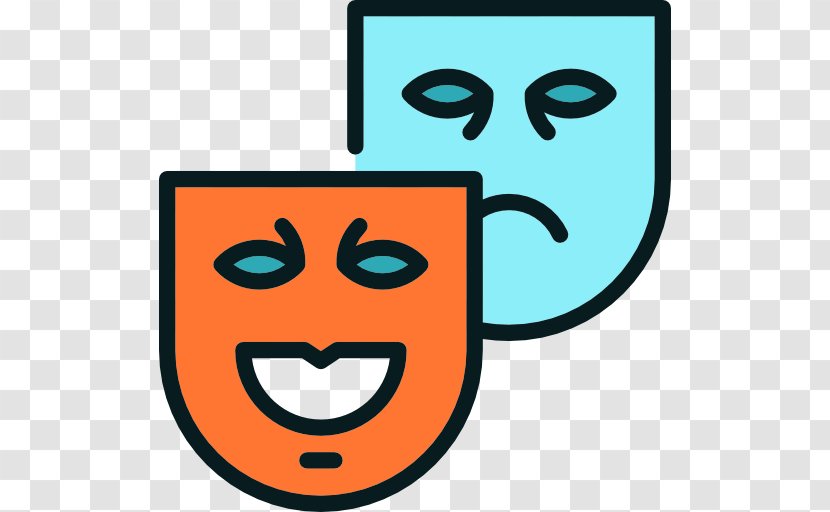 Mask Tragedy Theatre Drama Comedy - Acting Transparent PNG